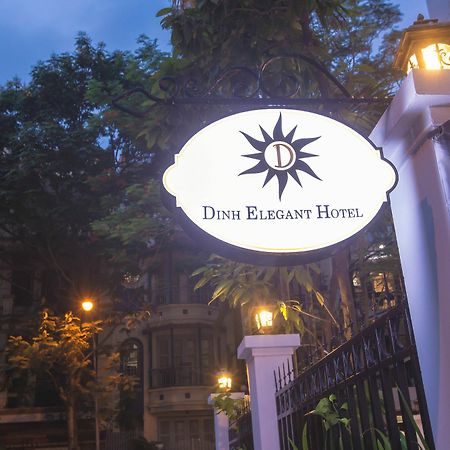 Dinh Elegant Hanoi Hotel Exterior photo